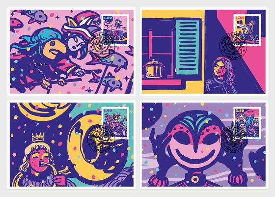 2026 Carnaval - Tradición - Maxi Cards