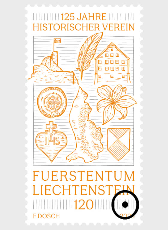 2026 125 лет Историческому обществу Лихтенштейна - Набор CTO