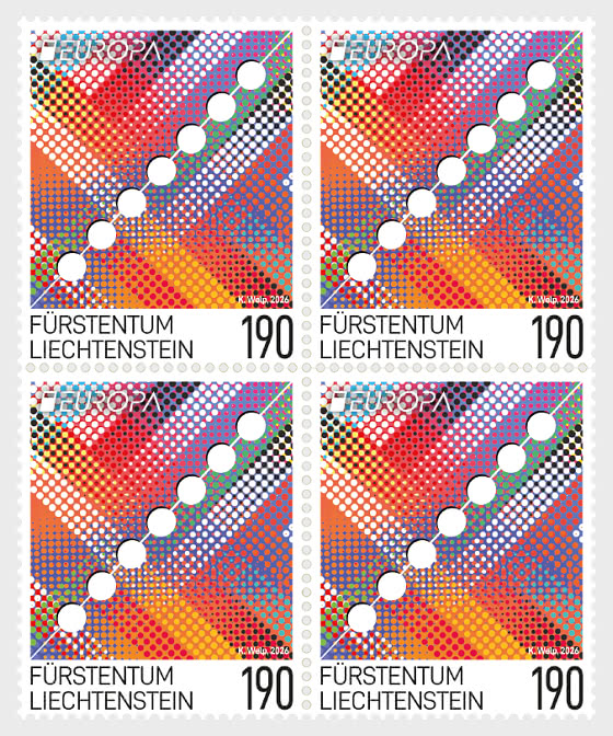 2026 EUROPA - 70 Años de PostEuropa - Bloque de 4