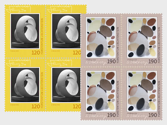 2026 Fine Arts from Liechtenstein - Block of 4