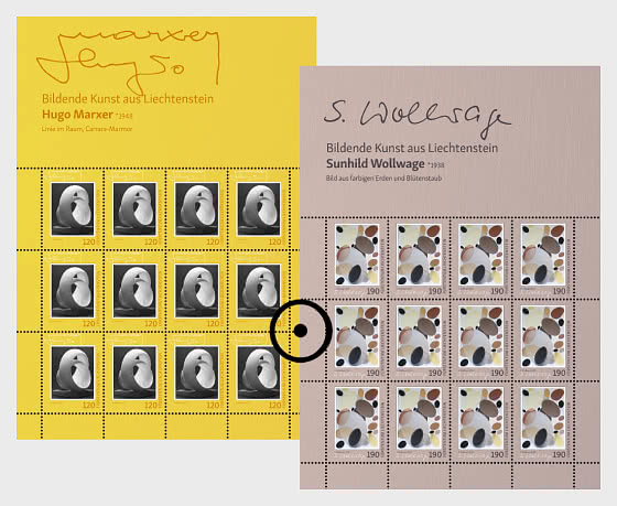 2026 Fine Arts from Liechtenstein - Sheetlets CTO