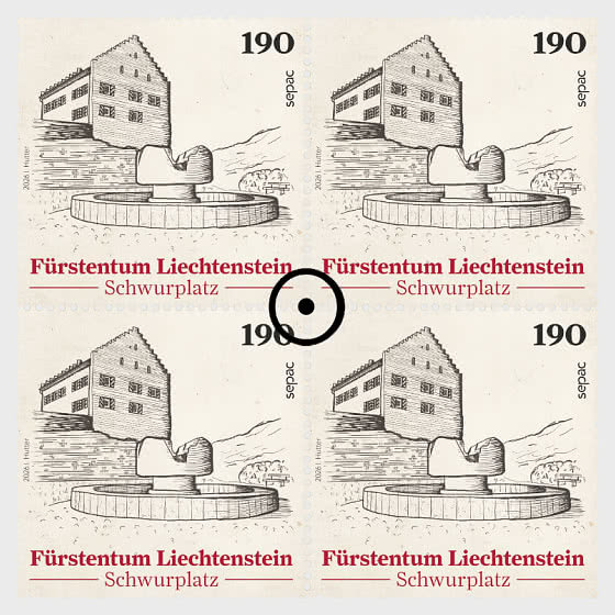 2026 SEPAC - Iconic Landmarks - Block of 4 CTO
