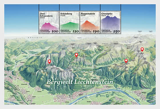 2026 Liechtenstein's Mountain World - Miniature Sheet