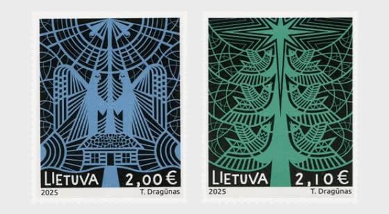 2025 圣诞节和新年 - 套票