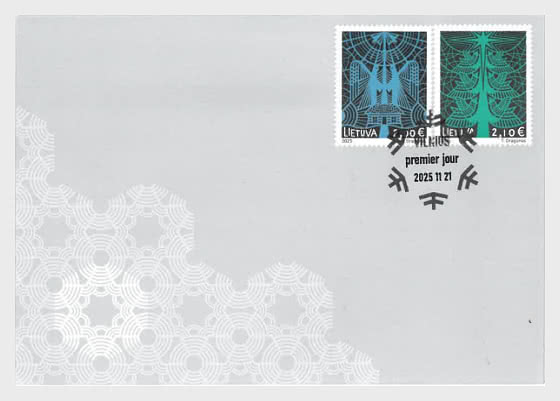 2025 圣诞节和新年 - 首日封