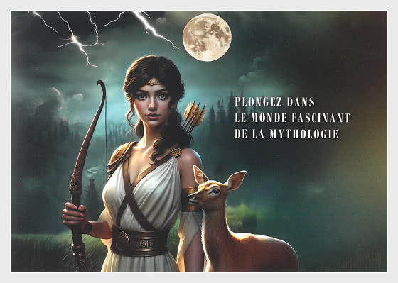 2025 Krypto-Briefmarke – Helden der Mythologie - Ersttagbriefe