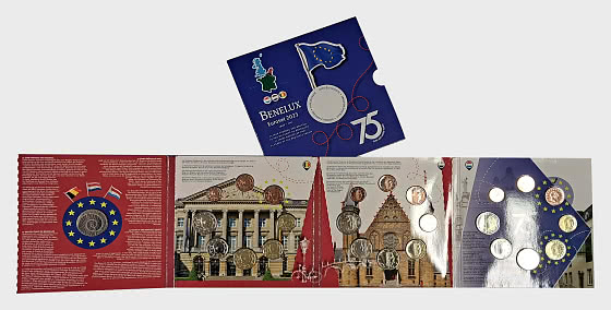 Set BENELUX 2023 - Набор монет года