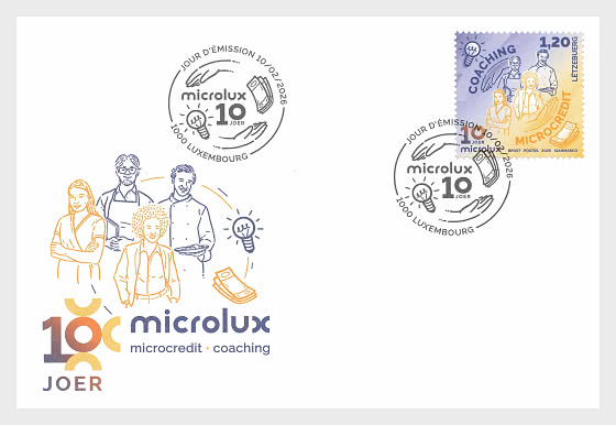 2026 10 лет Microlux - Конверт первого дня