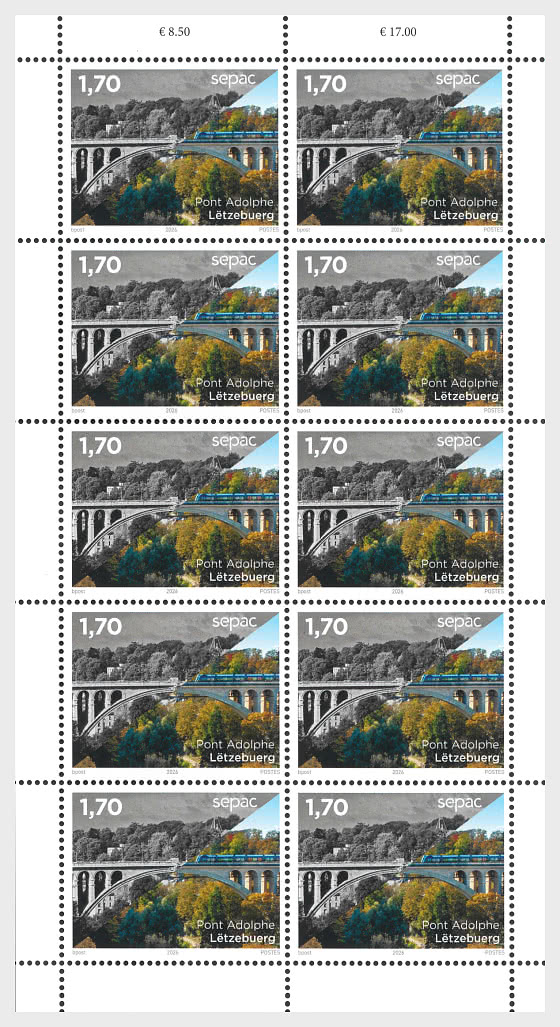 2026 SEPAC - Iconic Landmarks - Sheetlets