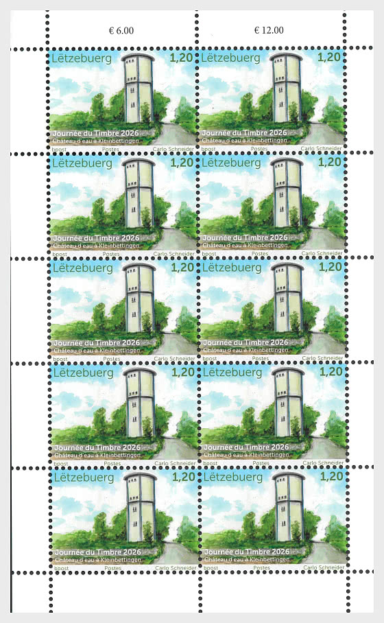 2026 Stamp Day - Kleinbettingen - Sheetlets