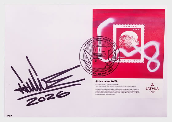 2026 Winter Olymic Games - E.I.Bota - First Day Cover
