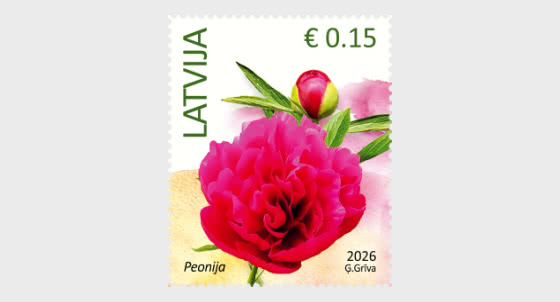 2026 花卉 - 牡丹和大丽花 - 套票