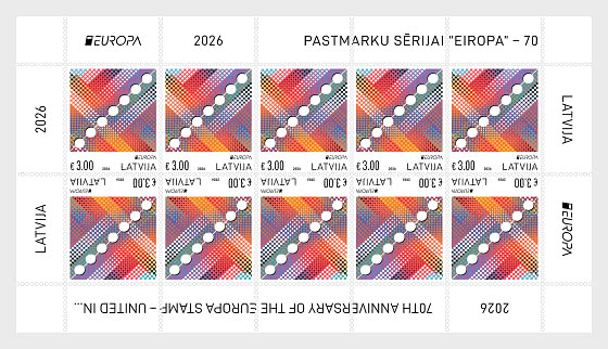2026 EUROPA - Timbres du 70e Anniversaire d'Europa - Mini-feuilles