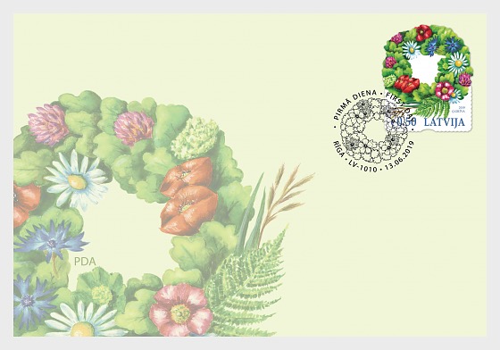 2019 Ligo Wreath - First Day Cover