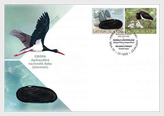 2021 Europa - Endangered National Wildlife - First Day Cover