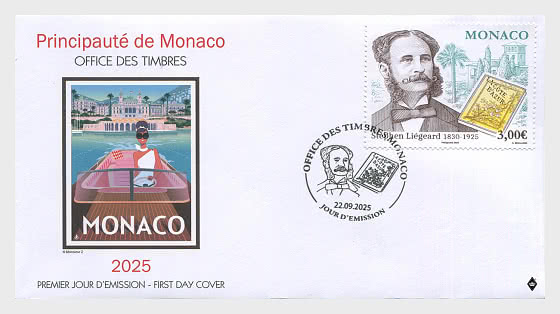 2025 Centenaire de la Mort de Stéphane Liégeard - Enveloppes de Premier Jour