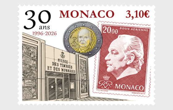 2026 30º Aniversario del Museo de Sellos y Monedas - Series CTO