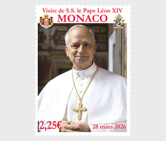 2026 Apostolic Visit of his Holiness Pope Leo XIV to Monaco - Set CTO