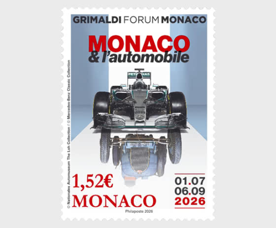 2026 Exposition au Grimaldi Forum Monaco - Monaco et l'automobile, de 1893 à Nos Jours - Séries CTO