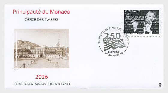 2026 Frank Sinatra - Enveloppes de Premier Jour