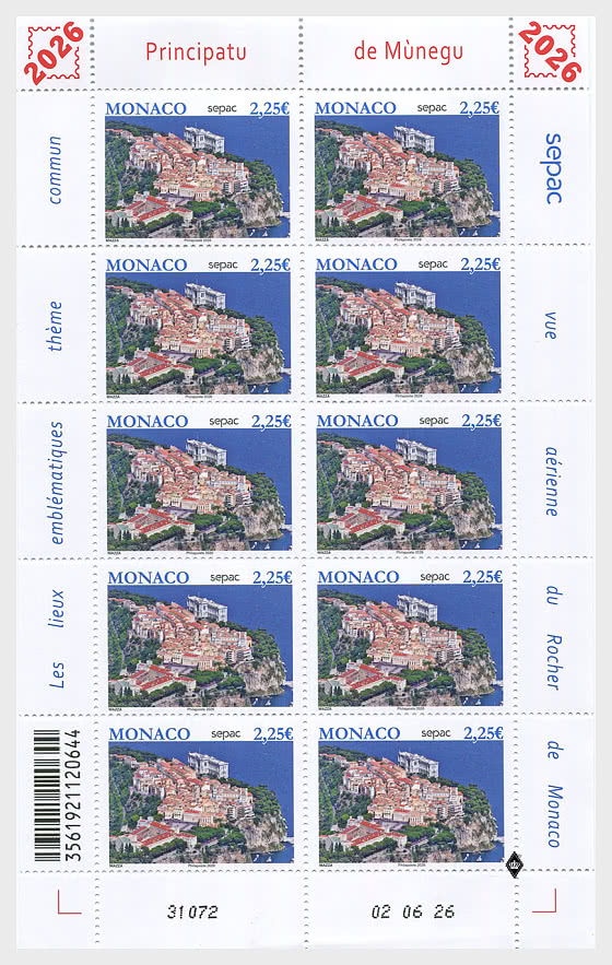 2026 SEPAC - Iconic Landmarks - Sheetlets
