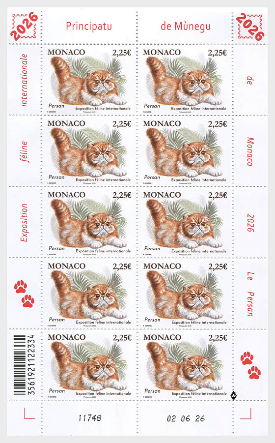 2026 Internationale Katzenausstellung - Bogenserie