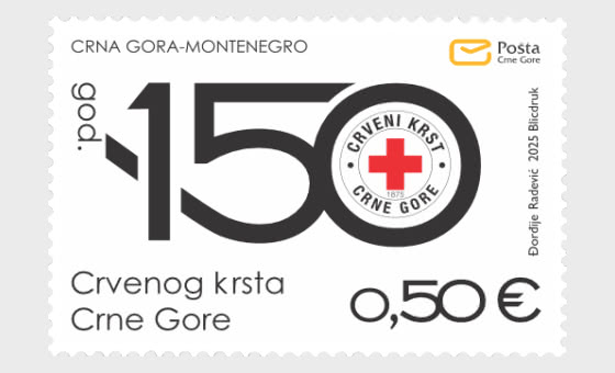 2025 150 Years of Red Cross of Montenegro - Set