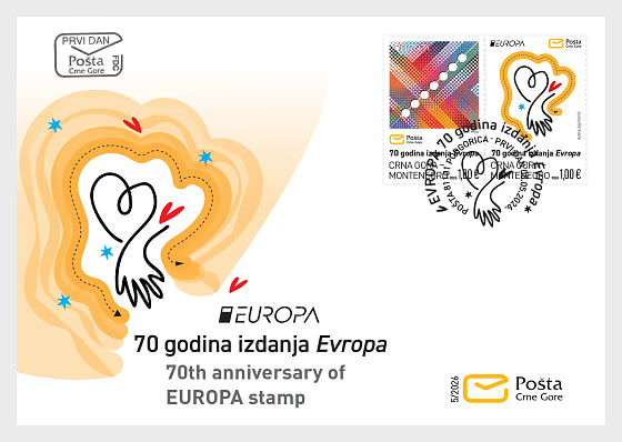 2026 EUROPA - 70e anniversaire d'EUROPA - Enveloppes de Premier Jour