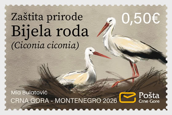 2026 Nature Protection White Stork - Ciconia Ciconia - Set