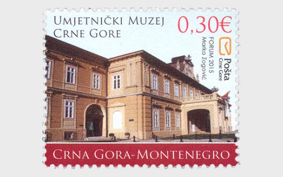 2015 Art in Montenegro through the centuries - Set