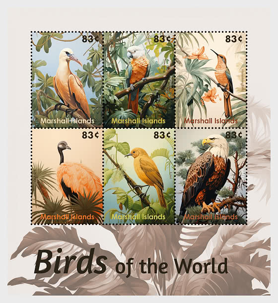 2024 Birds of the World - Sheetlets
