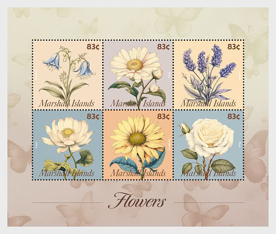 2024 Flowers - Sheetlets