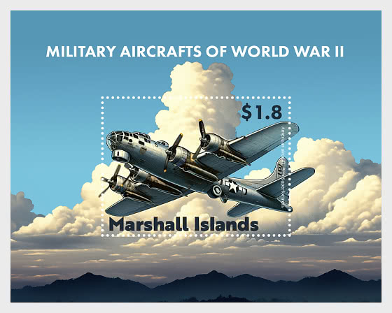 2024 Flugzeuge des Zweiten Weltkriegs - Sonderblock