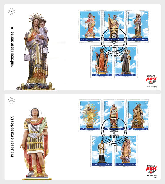 2025 Maltese Festa Series IX - FDC