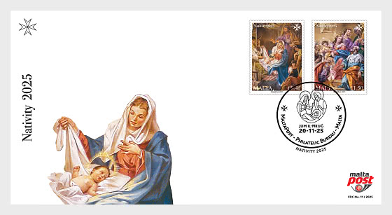 2025 圣诞节 - 首日封