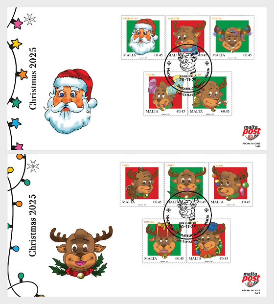 2025 圣诞节 - 首日封