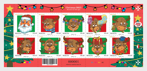 2025 圣诞节 - 套票