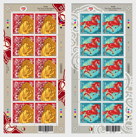 2026 Das Jahr des Pferdes - Bogenserie