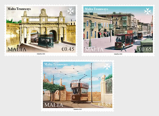 2026 Malta Tramways 1905-1929 - Set