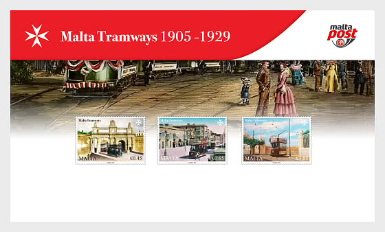 2026 Malta Tramways 1905-1929 - Presentation Pack