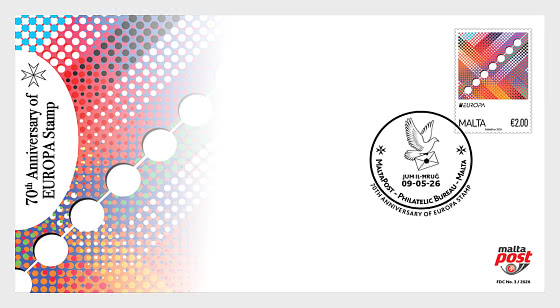 2026 EUROPA - 70th Anniversary of EUROPA Stamp - First Day Cover