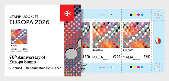 2026 EUROPA - 70th Anniversary of EUROPA Stamp - Stamp Booklet