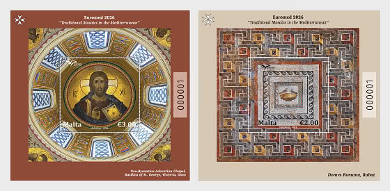 2026 Euromed - Traditional Mosaics in the Mediterranean - Set