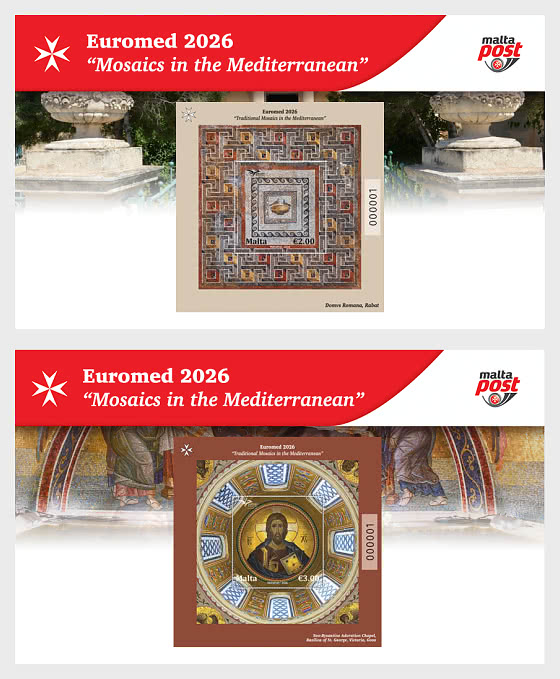 2026 Euromed - Traditional Mosaics in the Mediterranean - Presentation Pack