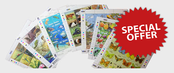 2026 SPECIAL OFFER  -  7 Sheets of 16 Stamps - SUMMER OFFER - Promotion