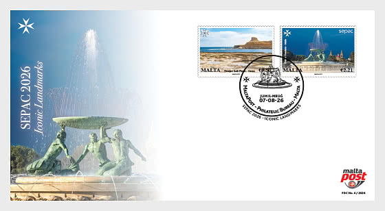 2026 SEPAC - Iconic Landmarks - First Day Cover