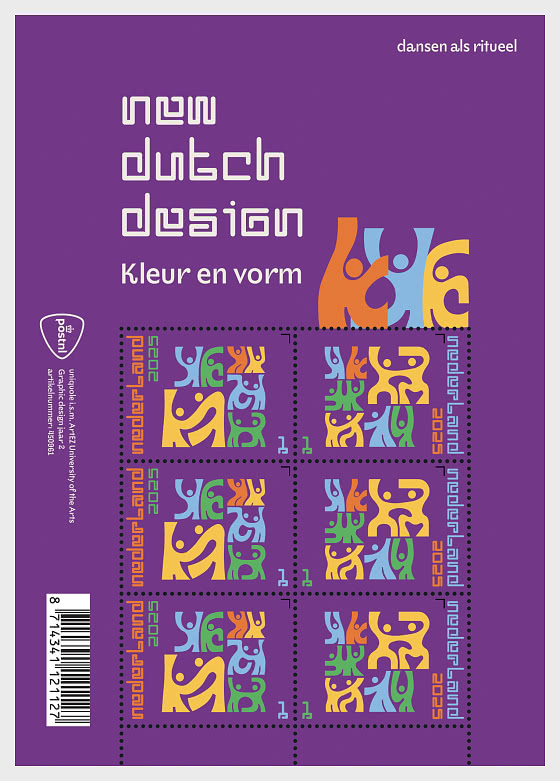 2025 Nuovo Design Olandese - Danza - Minifogli
