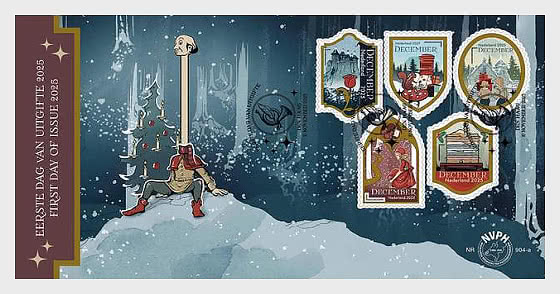 2025 Timbres de Décembre - Enveloppes de Premier Jour