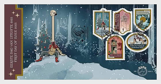 2025 Timbres de Décembre - Enveloppes de Premier Jour