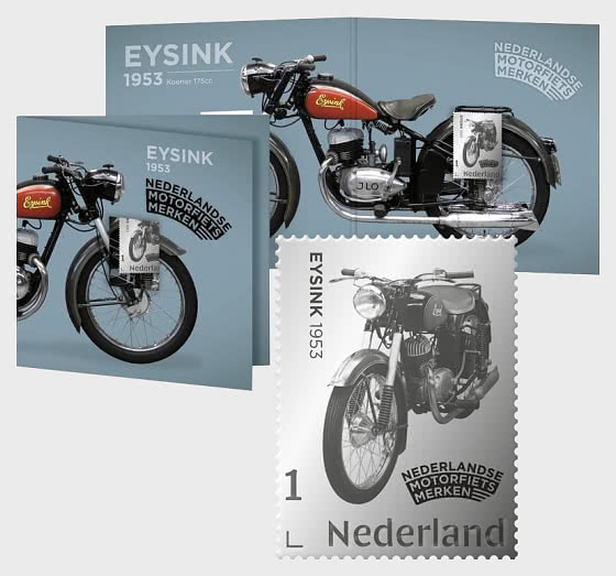 2025 银质印章 - 荷兰摩托车品牌 - Eysink 1953 - 银币收藏